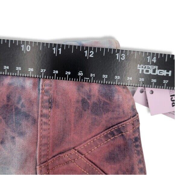 NEW Wild Fable Women's Stretch Tie Dyed Denim Mini Skirt Size 2 - Picture 9 of 10
